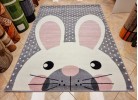 Тъкан килим MAGNOLIA 513 l.grey/pink